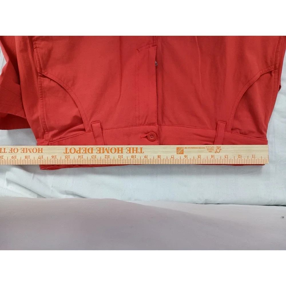 Gator Waders Men's Fishing Performance Pants Size Large Red